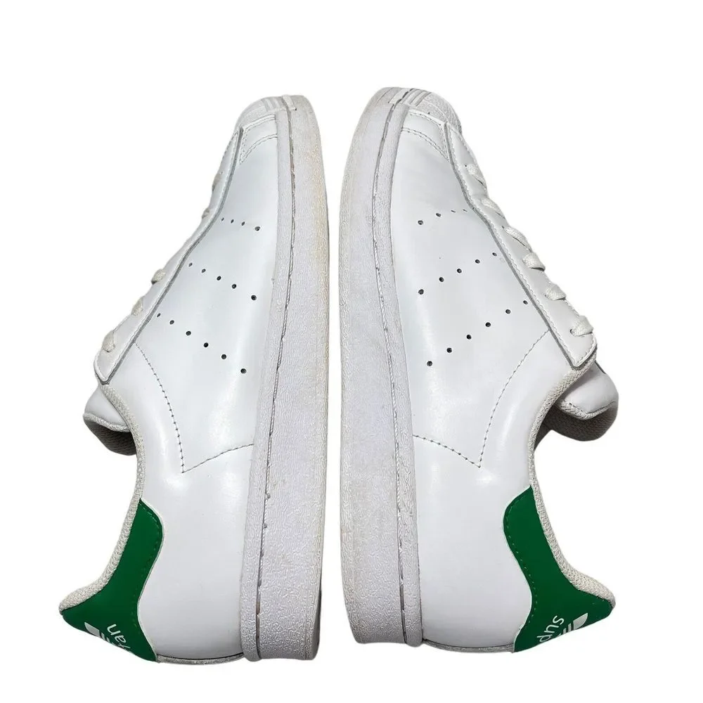 Adidas‎ Superstar Stan Smith Men's Shoes Size 6 Cloud J White Green